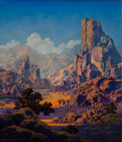 Fig. 5: Parrish 1950. Arizona [painting].