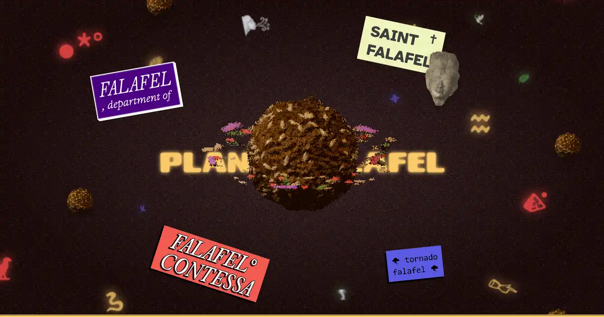 a screenshot of https://falafel.fyi